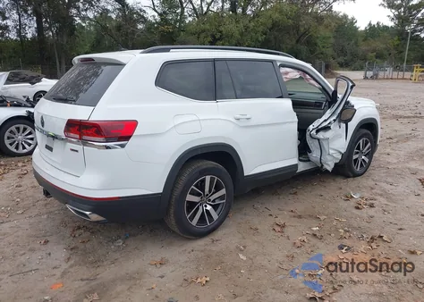 2021 Volkswagen Atlas 2.0T Se из США, поврежденный, VIN 1V2LP2CA8MC527313